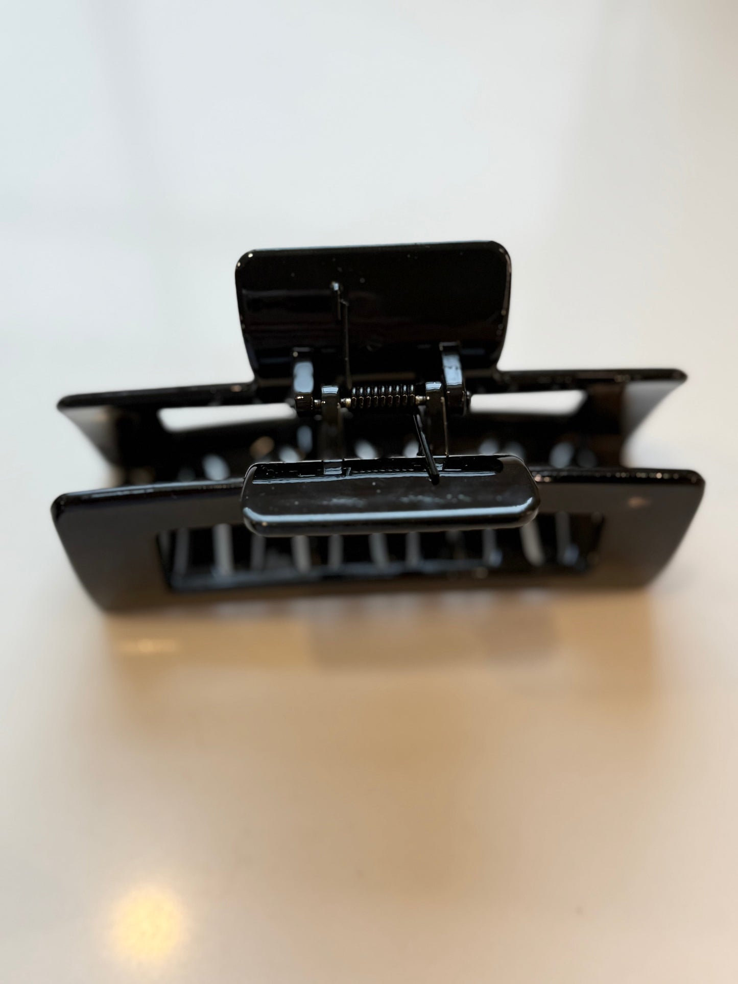 3” acetate rectangle claw clip