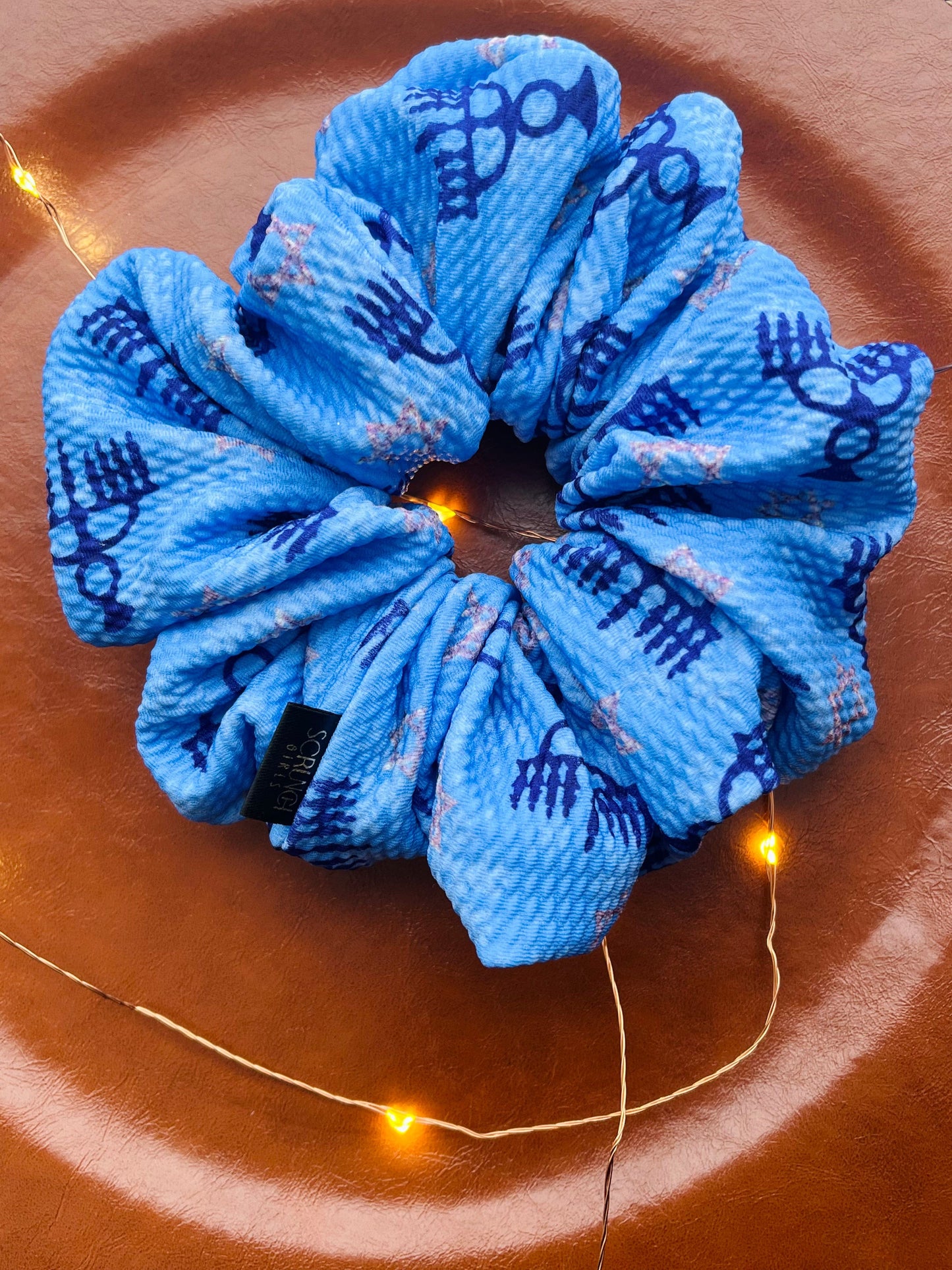 Hanukkah Scrunchie.