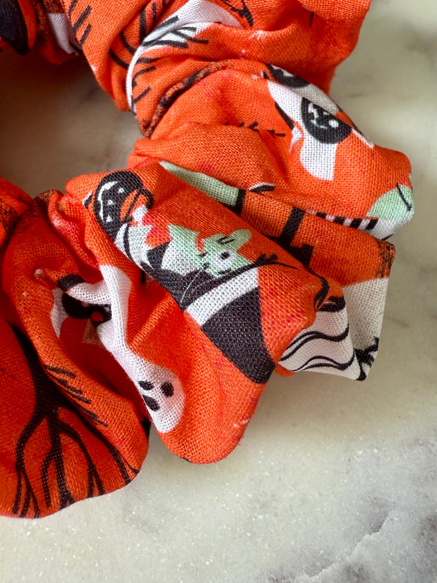 A’Marie | Witch Print 100% Cotton Scrunchie