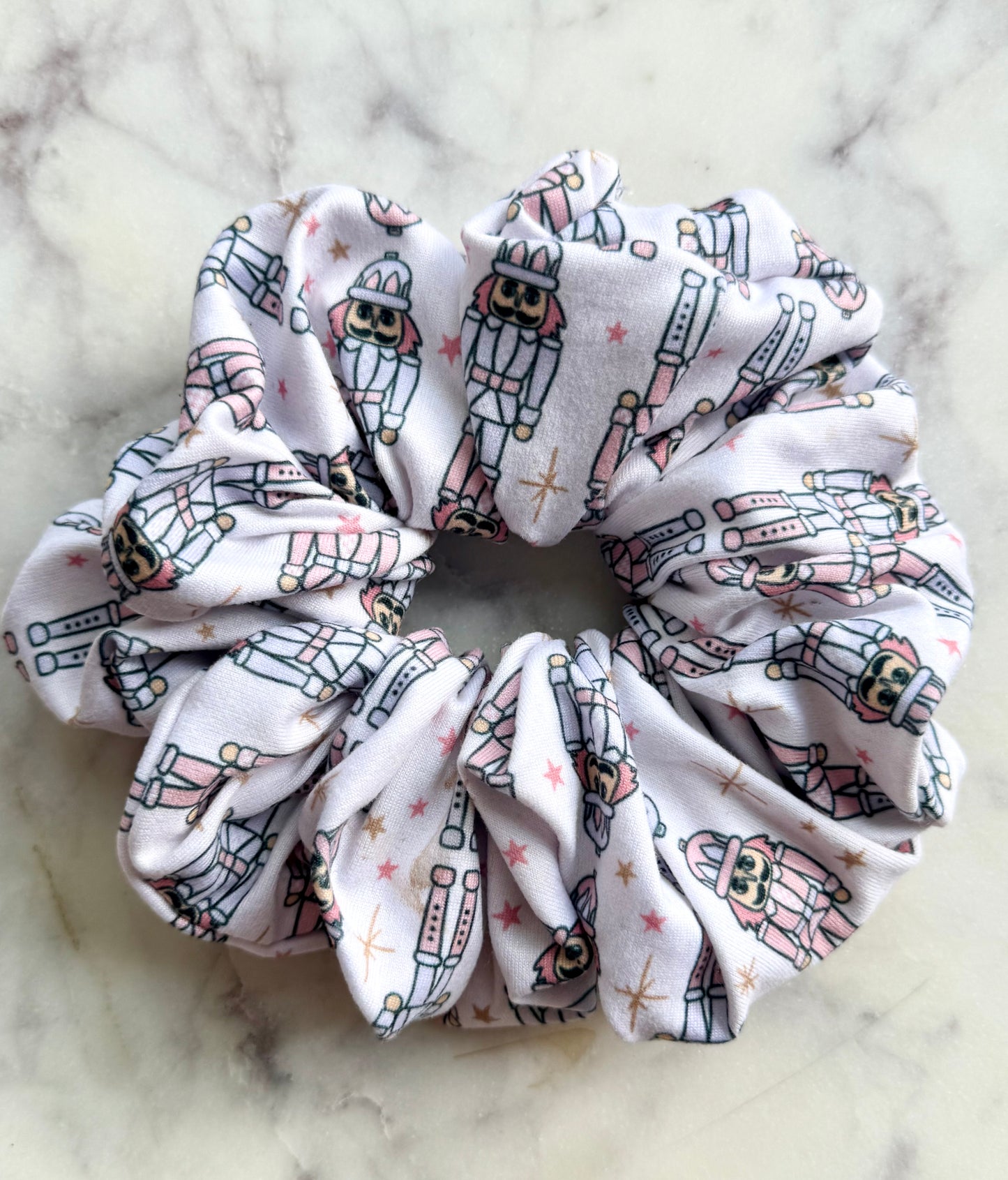 Pastel Nutcracker Scrunchie