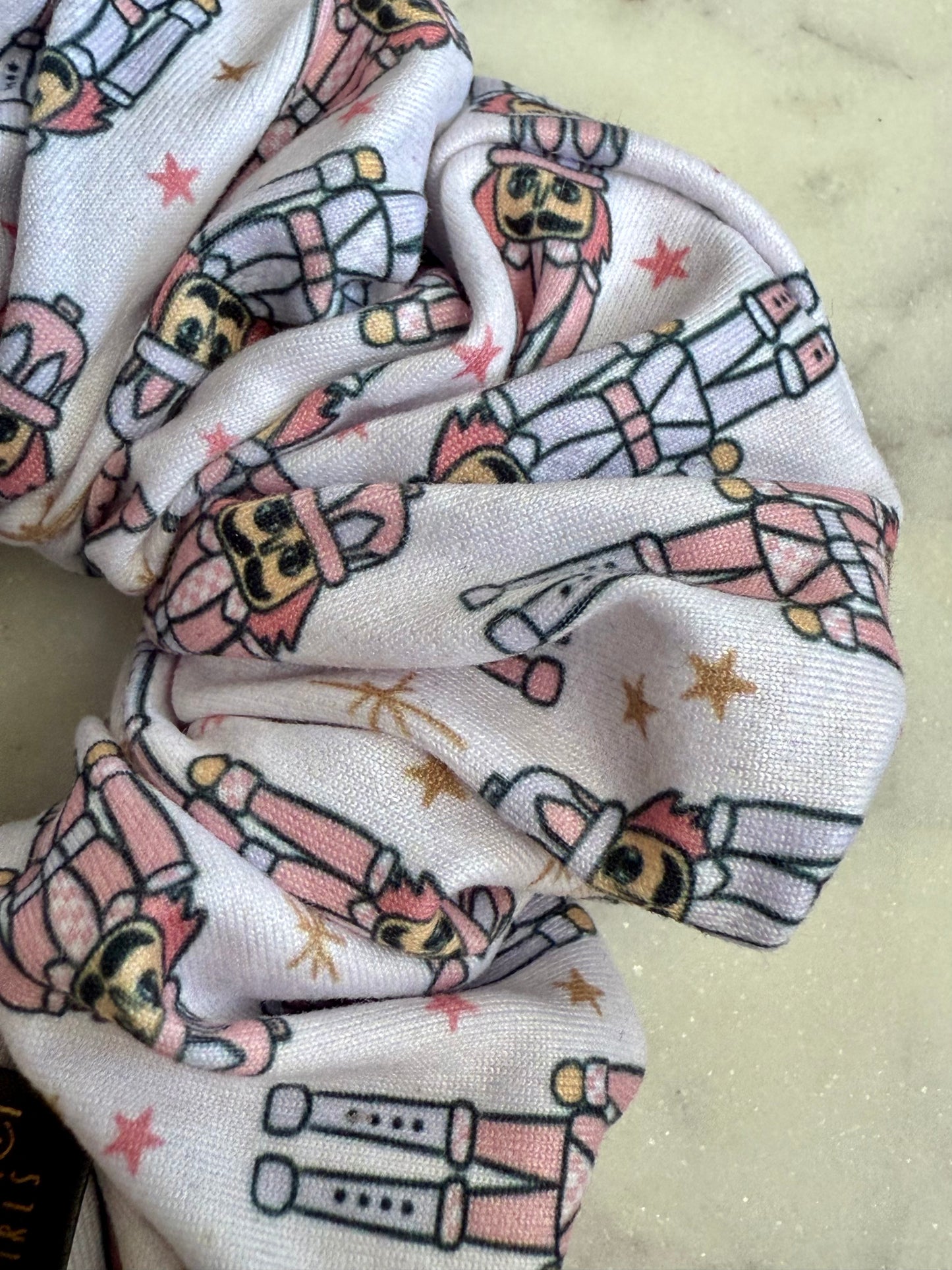 Pastel Nutcracker Scrunchie