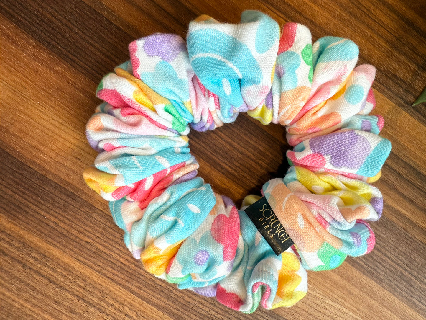 Alessandra | Smiley Face Scrunchie