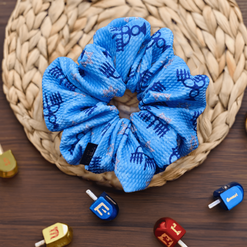 Hanukkah Scrunchie.