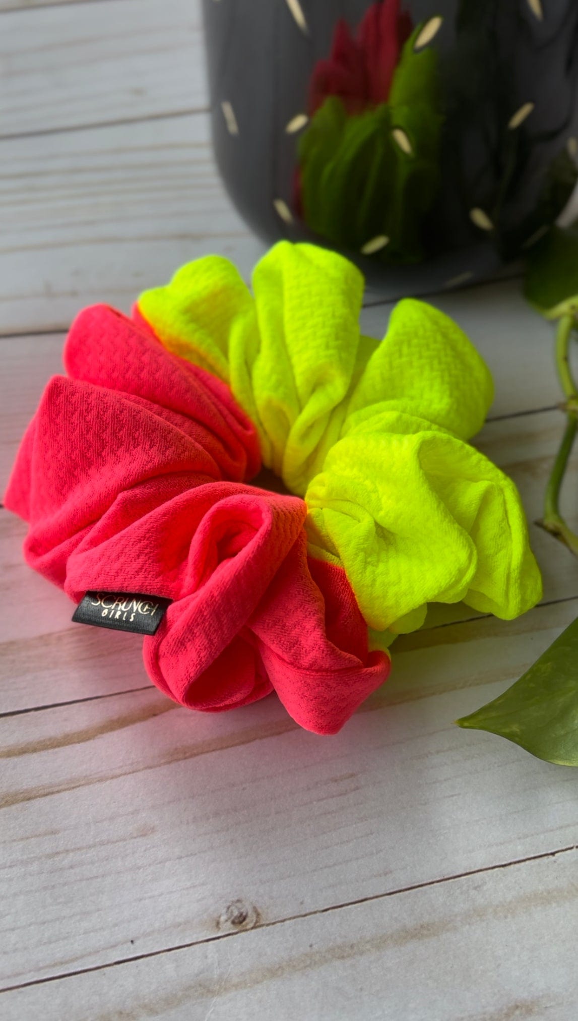 Neon Yellow and Pink
