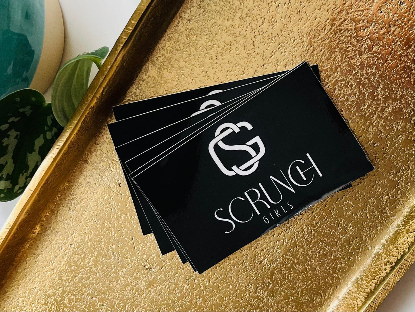 Scrunch Girls Vinyl Sticker