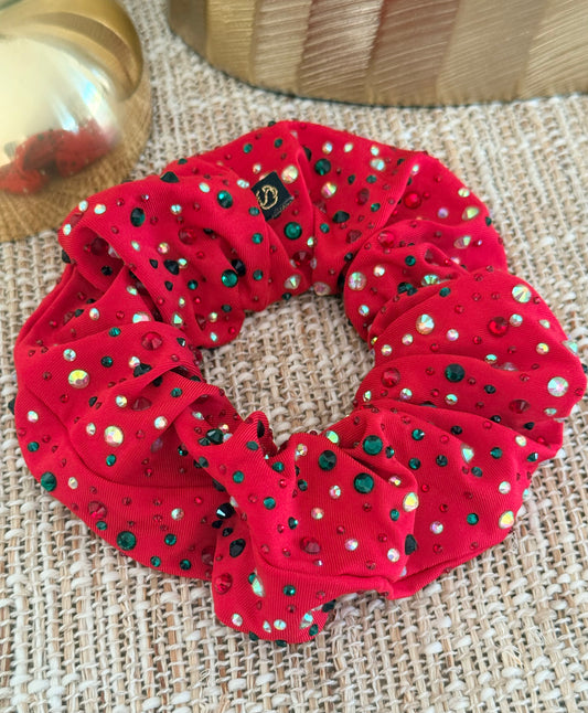 BROOKLYN. | Holiday Rhinestone Scrunchie