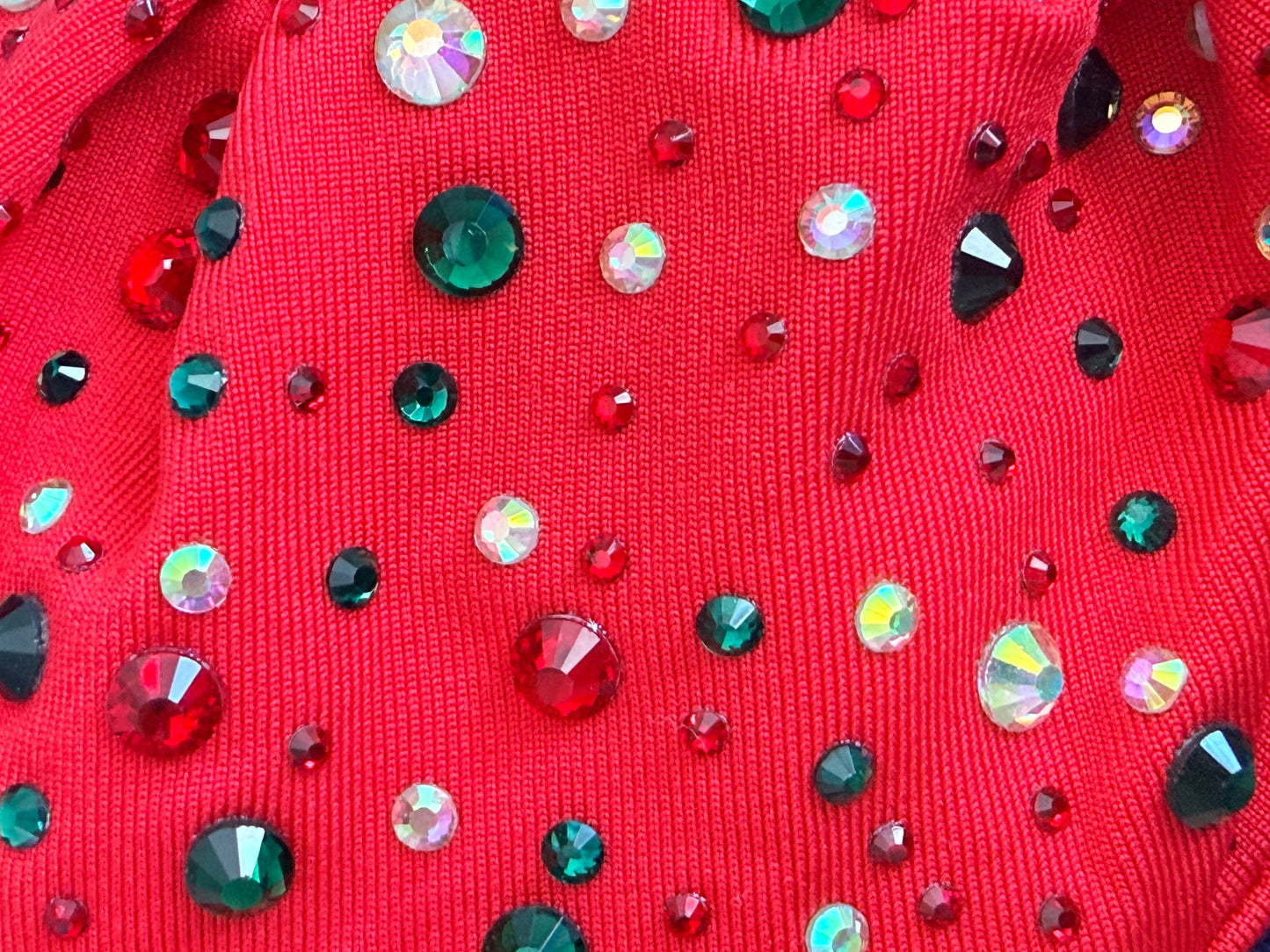 BROOKLYN. | Holiday Rhinestone Scrunchie