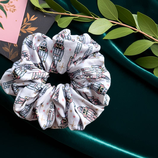 Pastel Nutcracker Scrunchie
